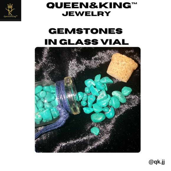 Wired Vial Necklace (Black or Tan Hemp Cord) - Picture 2 of 6